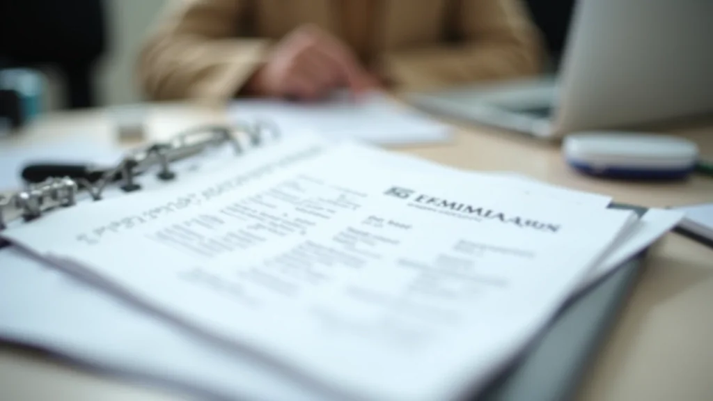 Formularios de solicitud de pensión y documentación acompañante ordenados sobre una mesa