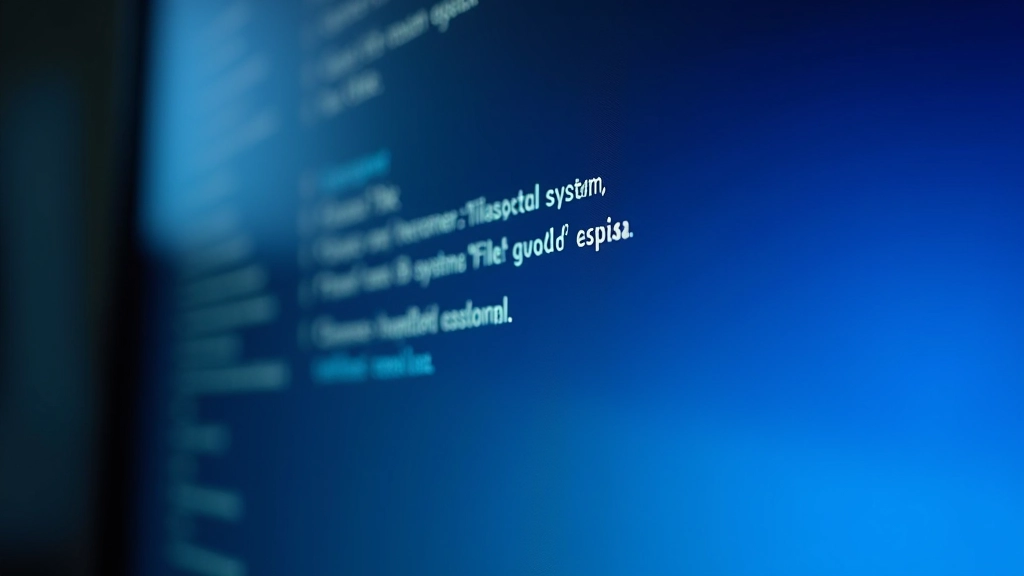 Ecrã de computador mostrando linha de comandos do Windows com verificação de sistema em progresso