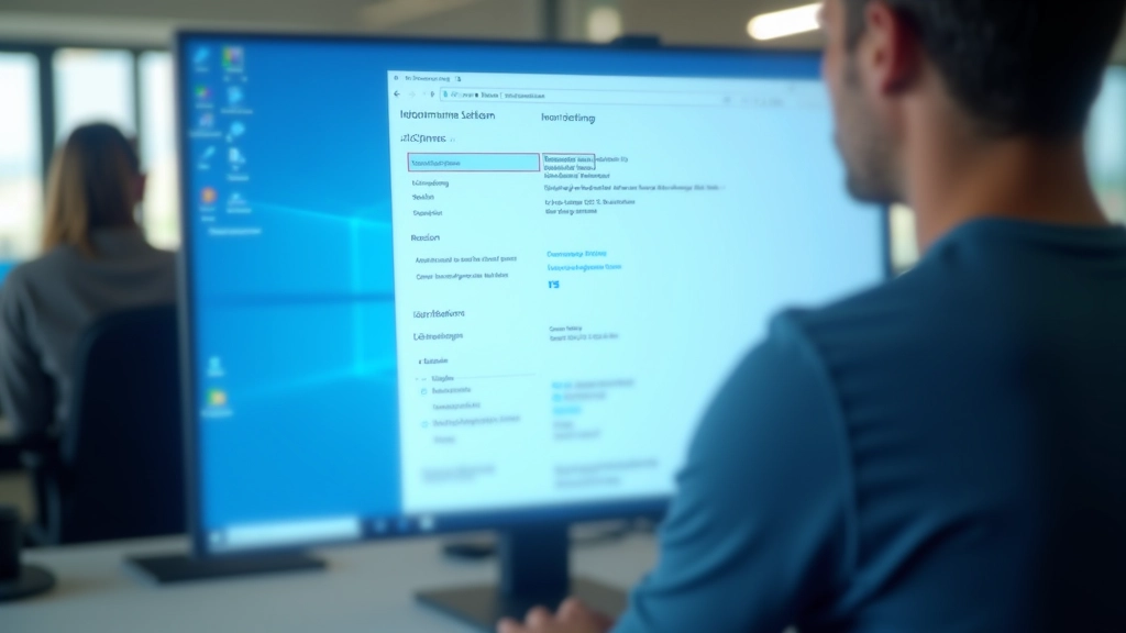 Ecrã do Windows mostrando as definições de sistema com versão do Windows e edição destacadas
